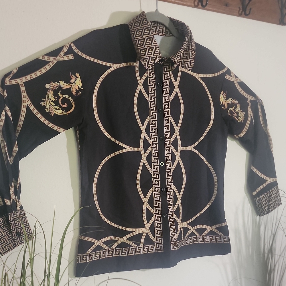 Versachi Style Womens Buttondown